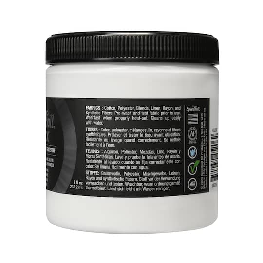 Speedball® Flex™ 8oz. Alpine White Fabric Screen Printing Ink